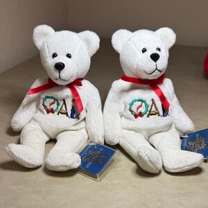 Holy Bible Celebration Series 1999 Teddy Bear (set of 2)